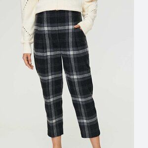 Aritzia Wilfred Grey Plaid Chambery Pant - Size 4
